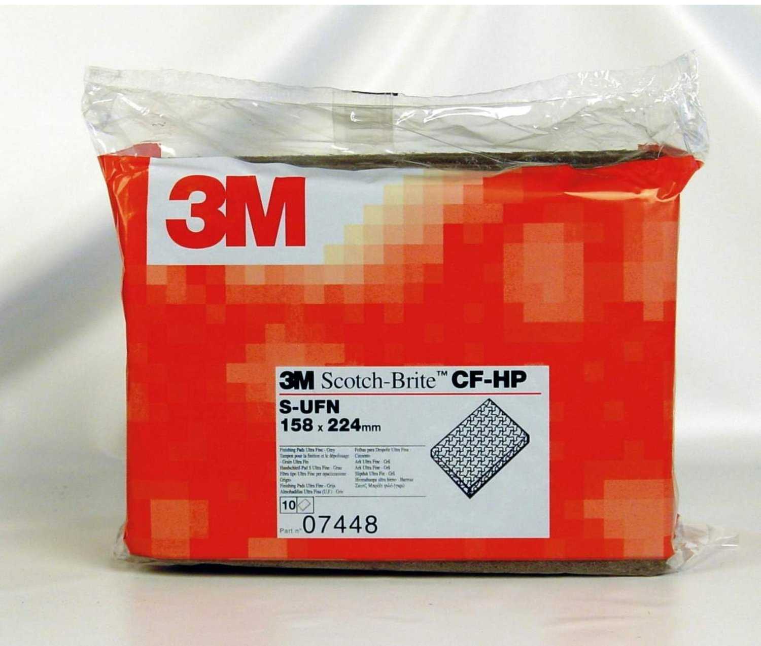 3M, 07448 3M Schleifpad für die leichte Reinigung/Finish von Metall/