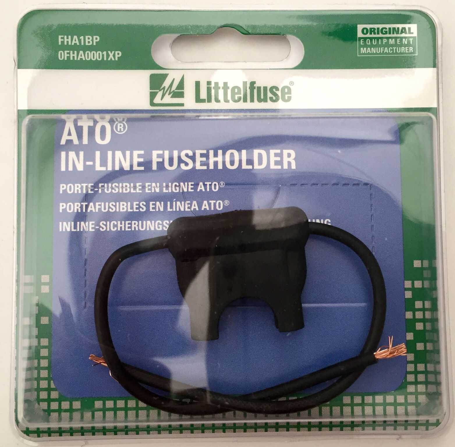 Littelfuse Inc., 0FHA0001XP Littelfuse Inc. Sicherungshalter ATO Klingen-Sicherung