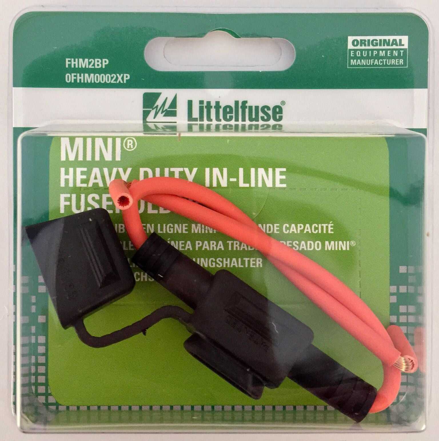 Littelfuse Inc., 0FHM0002XP Littelfuse Inc. Sicherungshalter Mini-Klingensicherung