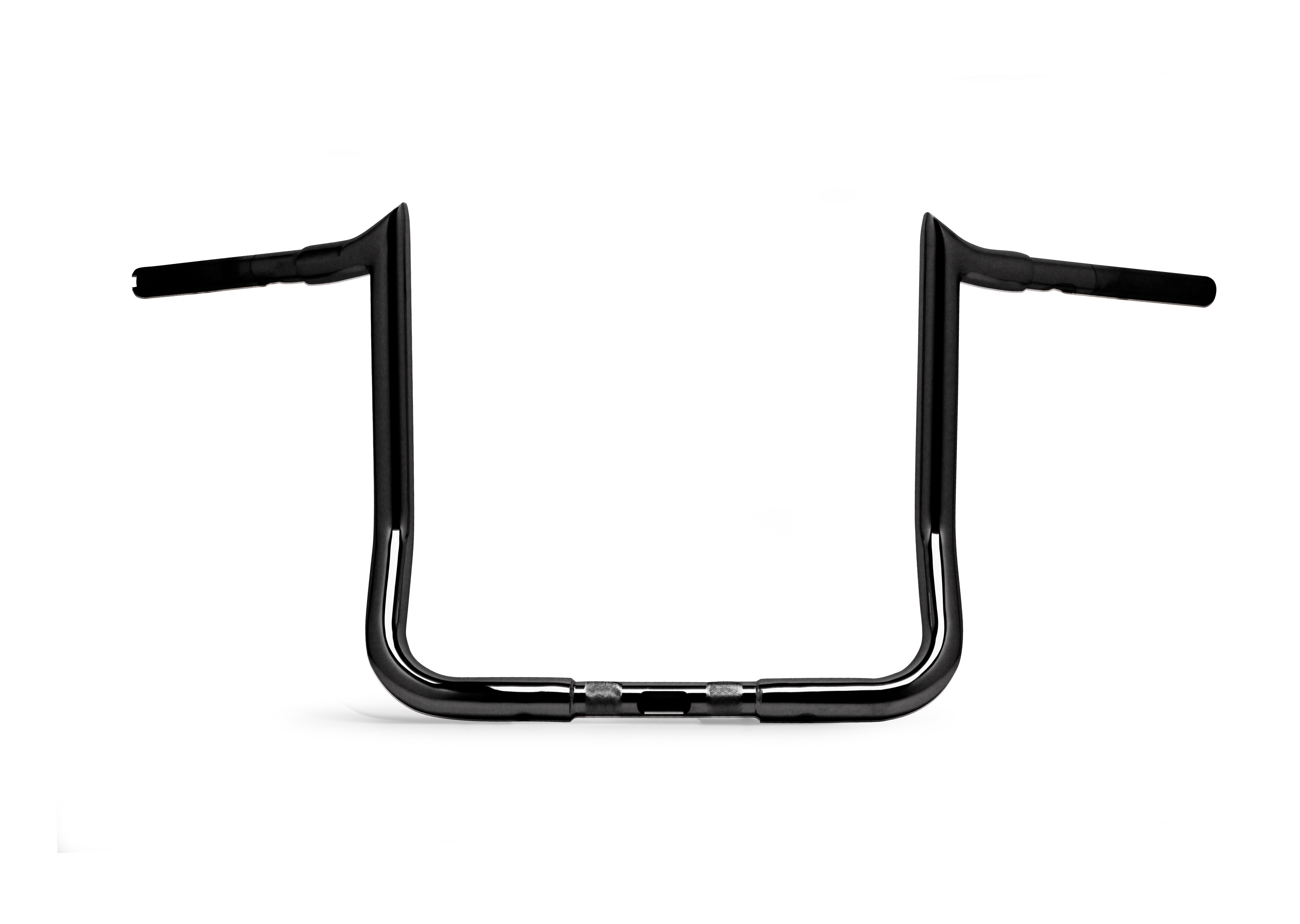 BAGGERNATION, 10" Monkey Bagger Bars Schwarz `86 Up Touring