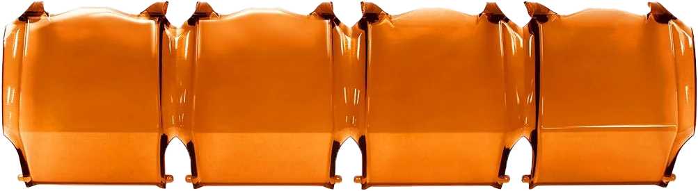 RIGID, 11009 Adapt Serie Objektivabdeckung 10" Amber Pro