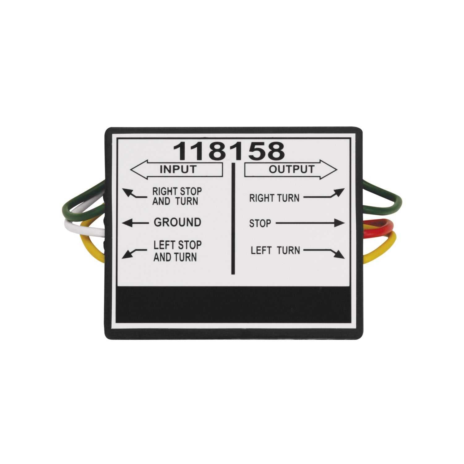 Abschleppbereit, 118158 Tow Ready Rücklicht Konverter 2 zu 3 Rücklicht Konverter für