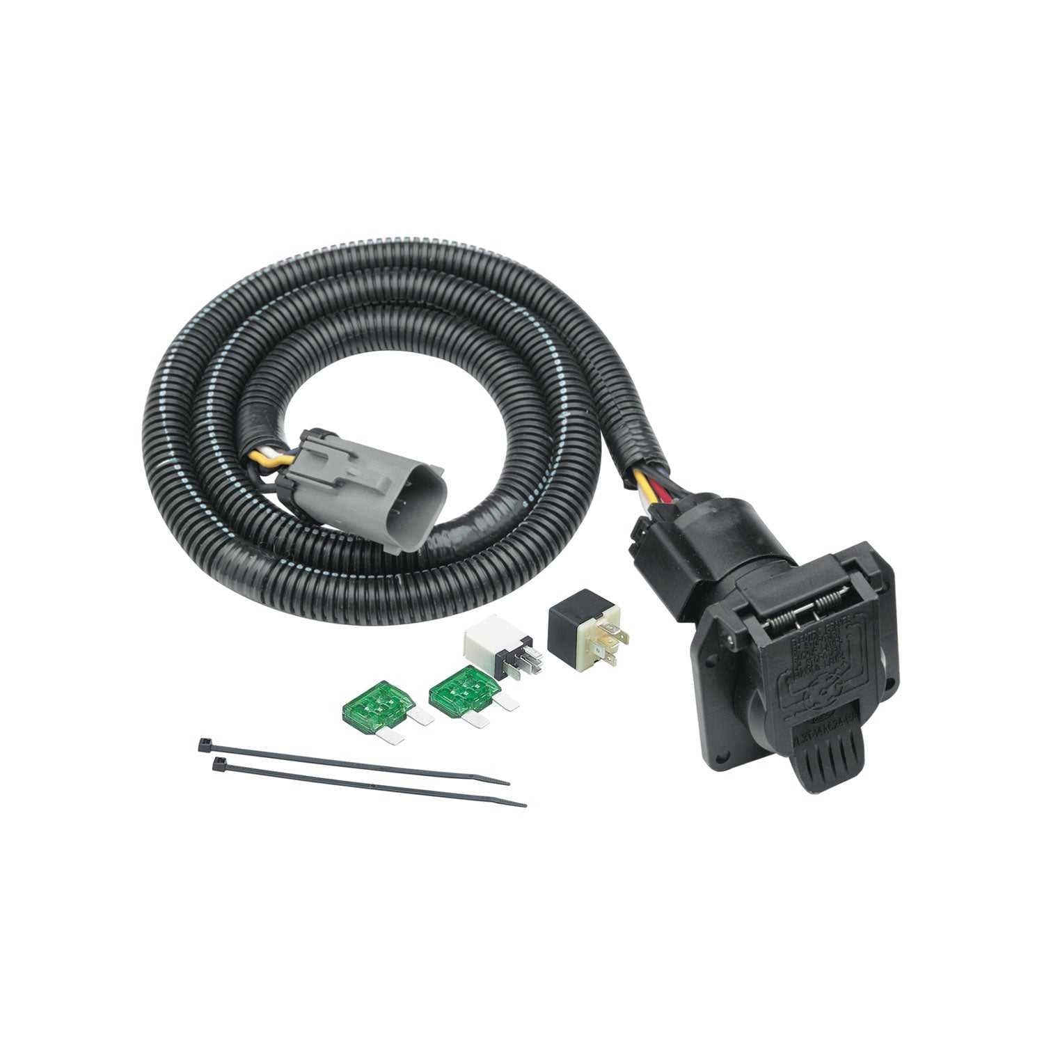 Abschleppbereit, 118243 Tekonsha Trailer Wiring Connector 7-fach rund Ersatz für