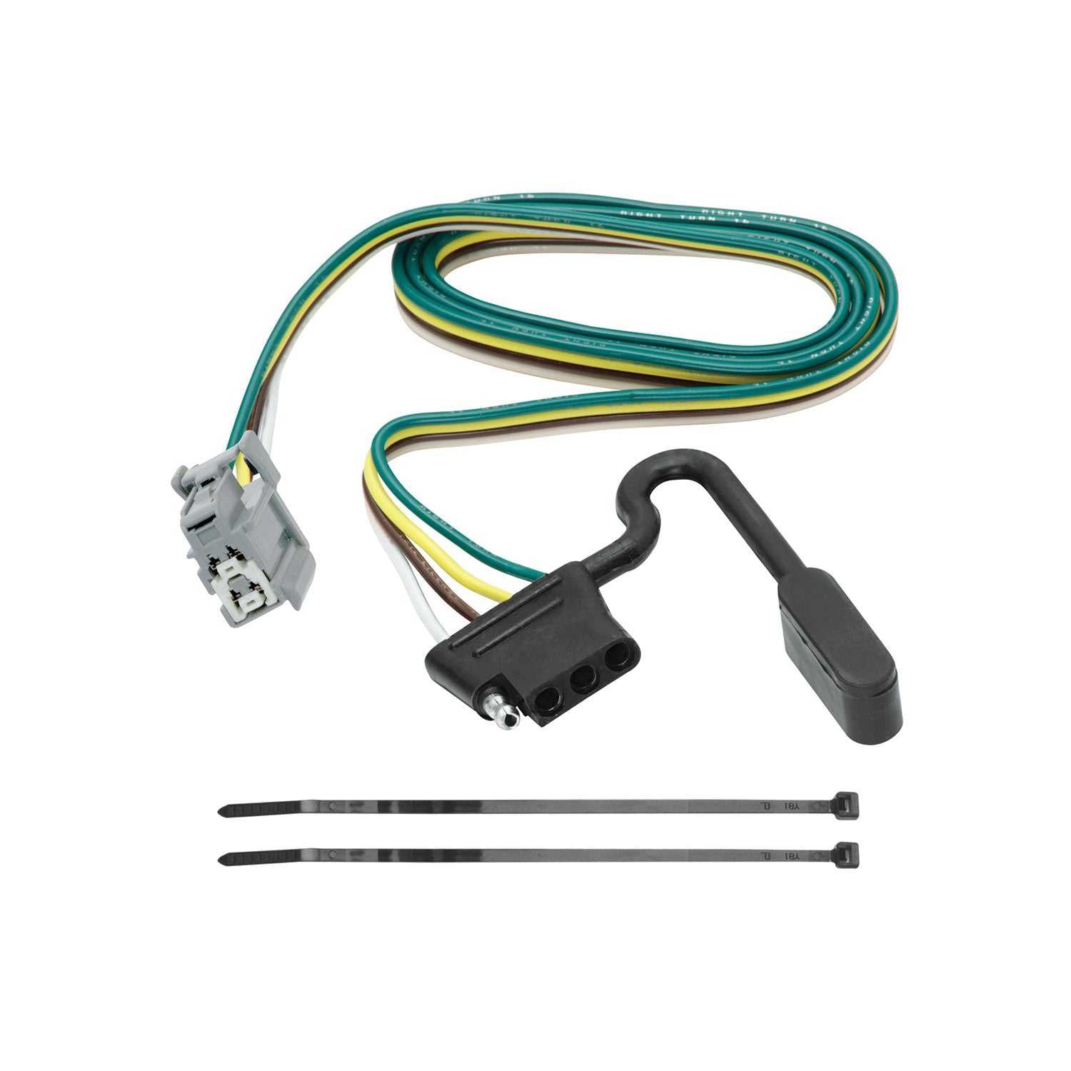 Abschleppbereit, 118264 Tekonsha Trailer Wiring Connector 5 Way Flat Ersatz für