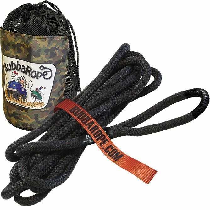 BUBBA ROPES, 1/2" X 20 Lil' Bubba Schwarze Augen