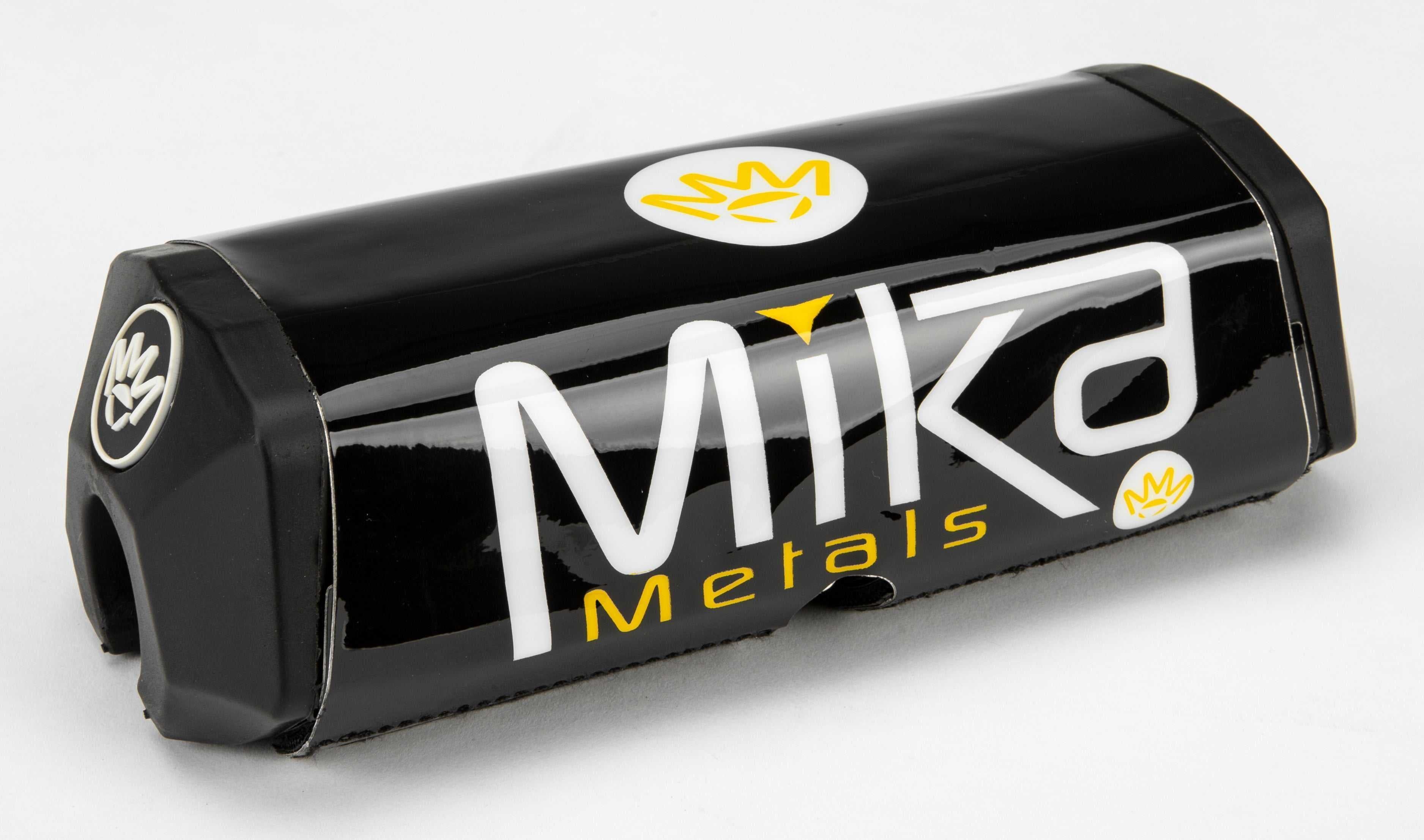 MIKA METALS, BLACK-RAW Mika Metals 1 1/8" Raw Series Bar Pad Schwarz