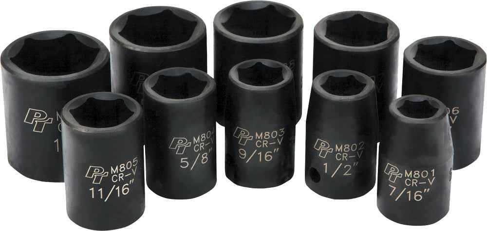 LEISTUNGSTOOL, M592DB Performance Tool 10 St. 1/2" Sae Imp Skt Set Shallow